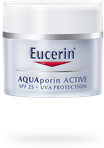 Eucerin AQUAporin ACTIVE със SPF 25 и UVA защита за всички типове кожа