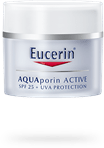 Eucerin AQUAporin ACTIVE със SPF 25 и UVA защита за всички типове кожа