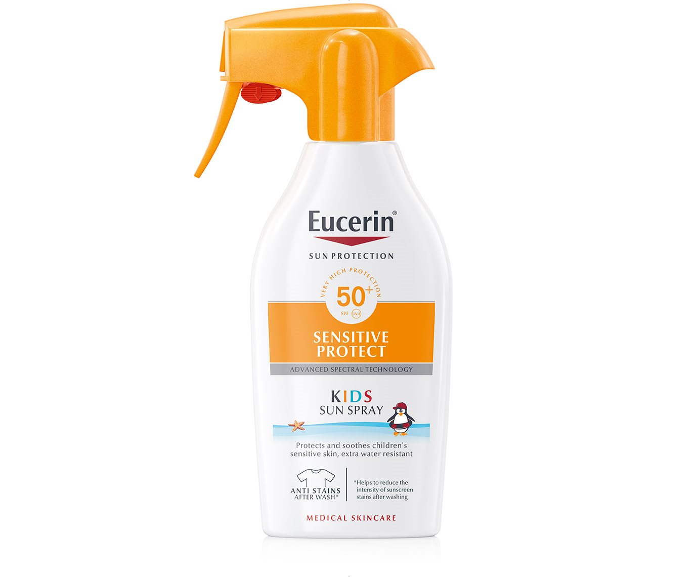Eucerin детски слънцезащитен продукт SPF 50+