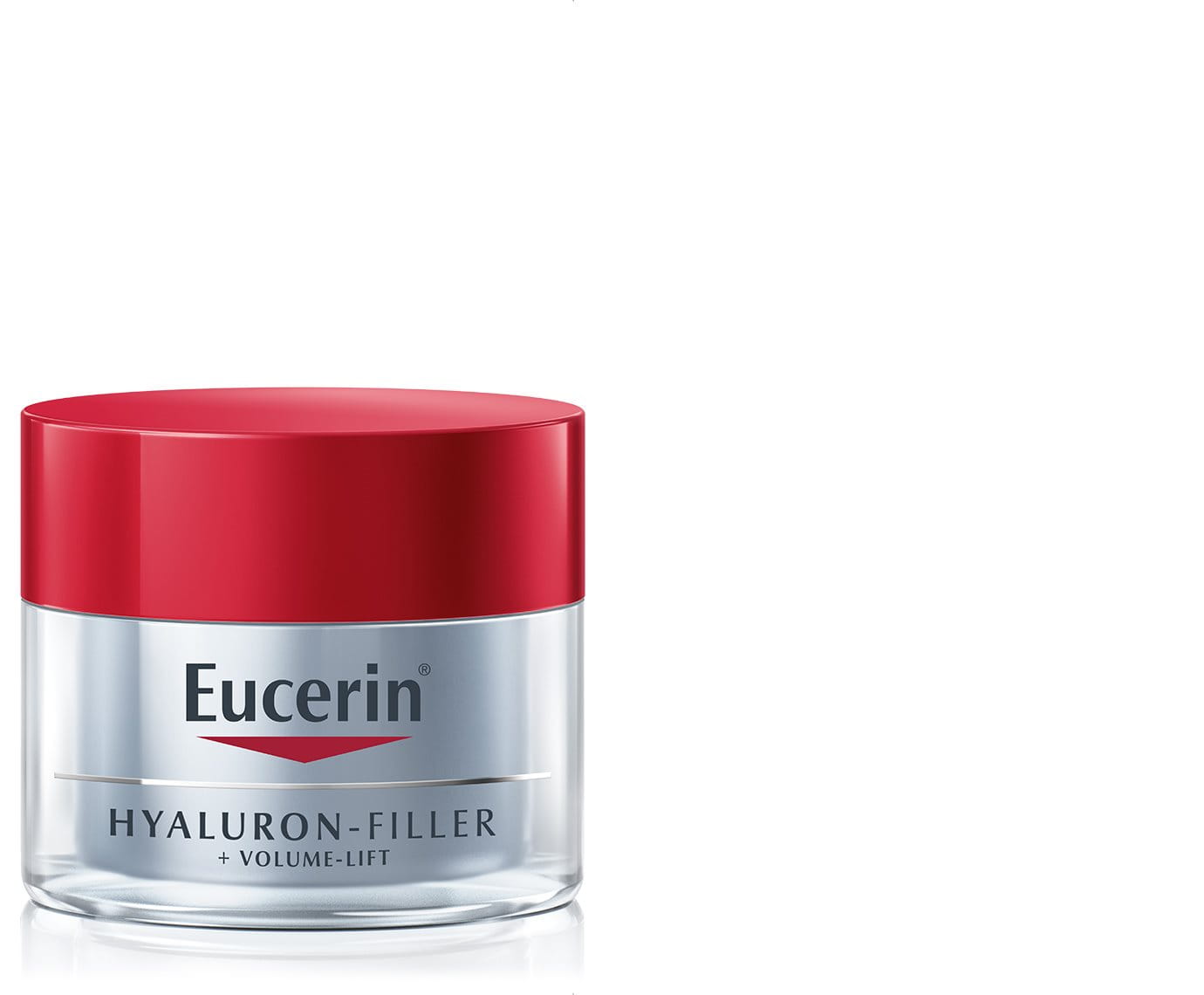 Кремообразна текстура на Eucerin Volume-Filler Нощен крем